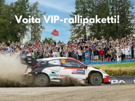Voita VIP rallipaketti 700 x 500 px