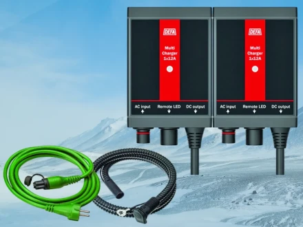 UUTUUS DEFA CHARGEKIT 2x12A varma lataus kahdelle 12 V akulle