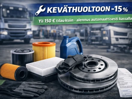 kevathuoltoon 15 lisaale varaosista ja tarvikkeista