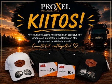 Kiitos kesastartti arvonta julkaisu ajankohtaista