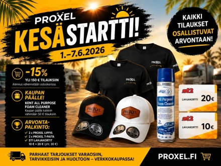 Proxel Kesastarttikampanja ajankohtaista 