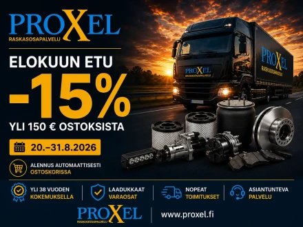 proxelin elokuun etu uutiset 