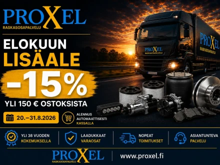 proxelin elokuun lisaale 