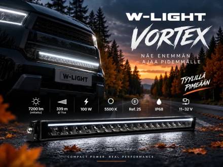 w light vortex led lisavalopaneeli