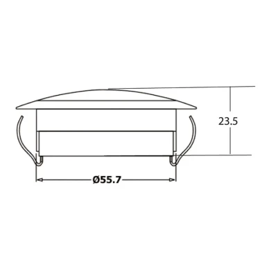 DS SL 2418 sisavalo led pyorea kuva