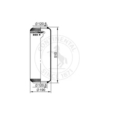 896N ilmapalje etu scania k 112 k 113 mittakuva kuva