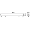 1605 ns2086 optibeam super captain dual 800 led lisavalo mittakuva