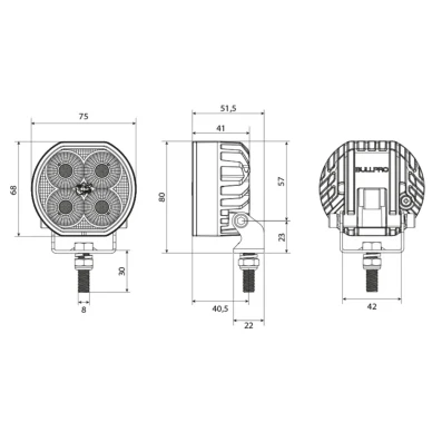 1603 300230 bullpro spectrum ellipse 24 led tyovalo mitat kuva