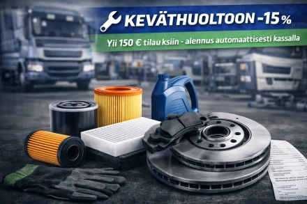 kevathuoltoon 15 lisaale varaosista ja tarvikkeista